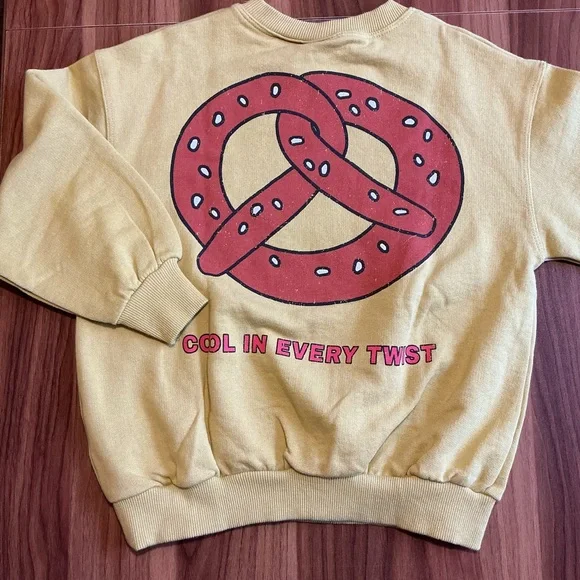 NWT Zara 5Y Pretzel Crewneck - Picture 3 of 3